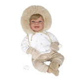 Muñeca Elegance 45cm Zoe Beige